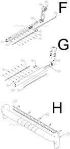 Page D Diagram and Parts List for  MK Diamond
